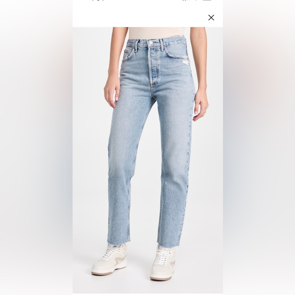 AGOLDE 90s Pinch Waist Jeans in Ruminate size 28